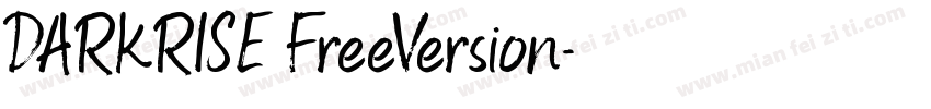 DARKRISE FreeVersion字体转换